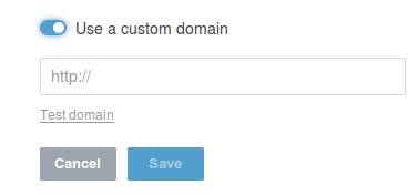 custom domain tumblr